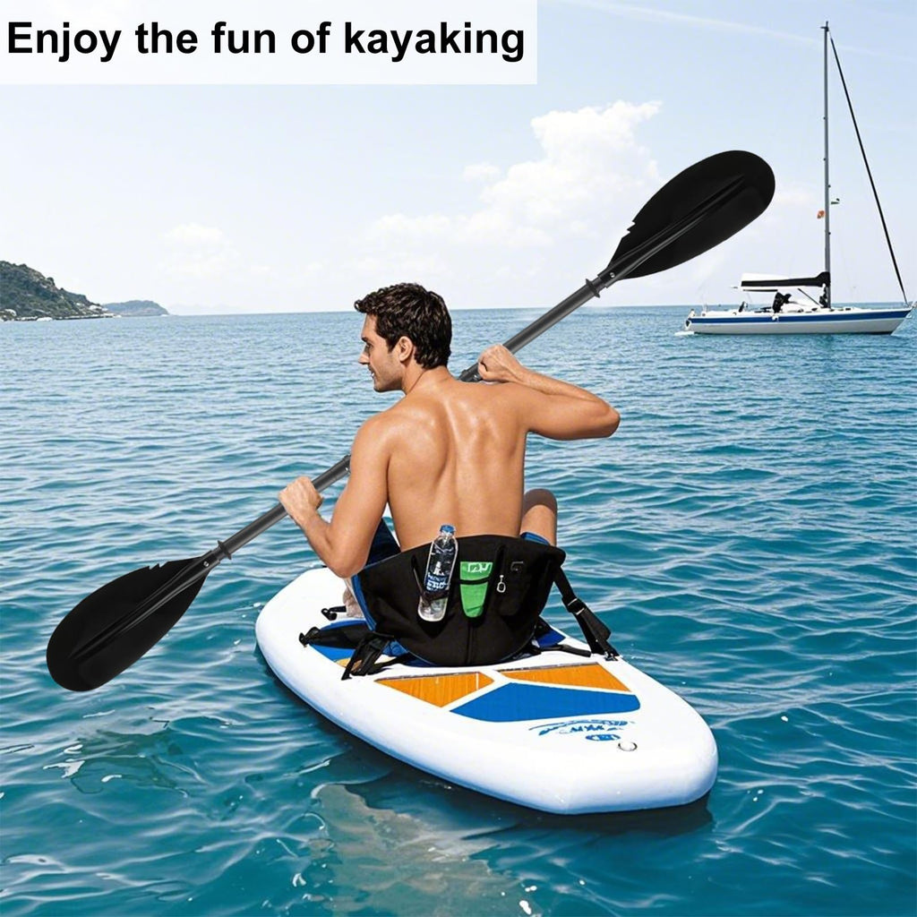 Telescoping Kayak Paddle Black 94inch I4129
