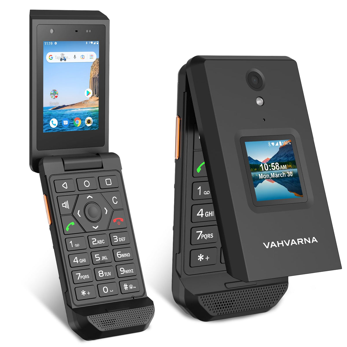 Unlocked 4G LTE Rugged Flip Phone K826