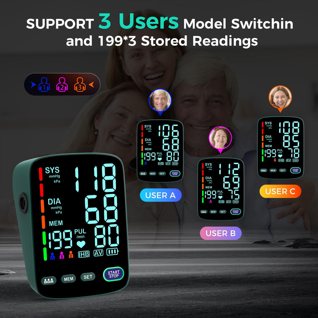 Upper Arm Blood Pressure Monitor V777527