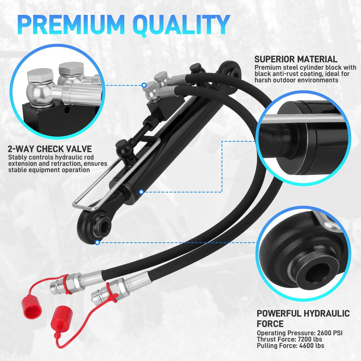 Hydraulic Top Link Cat.1 N6903