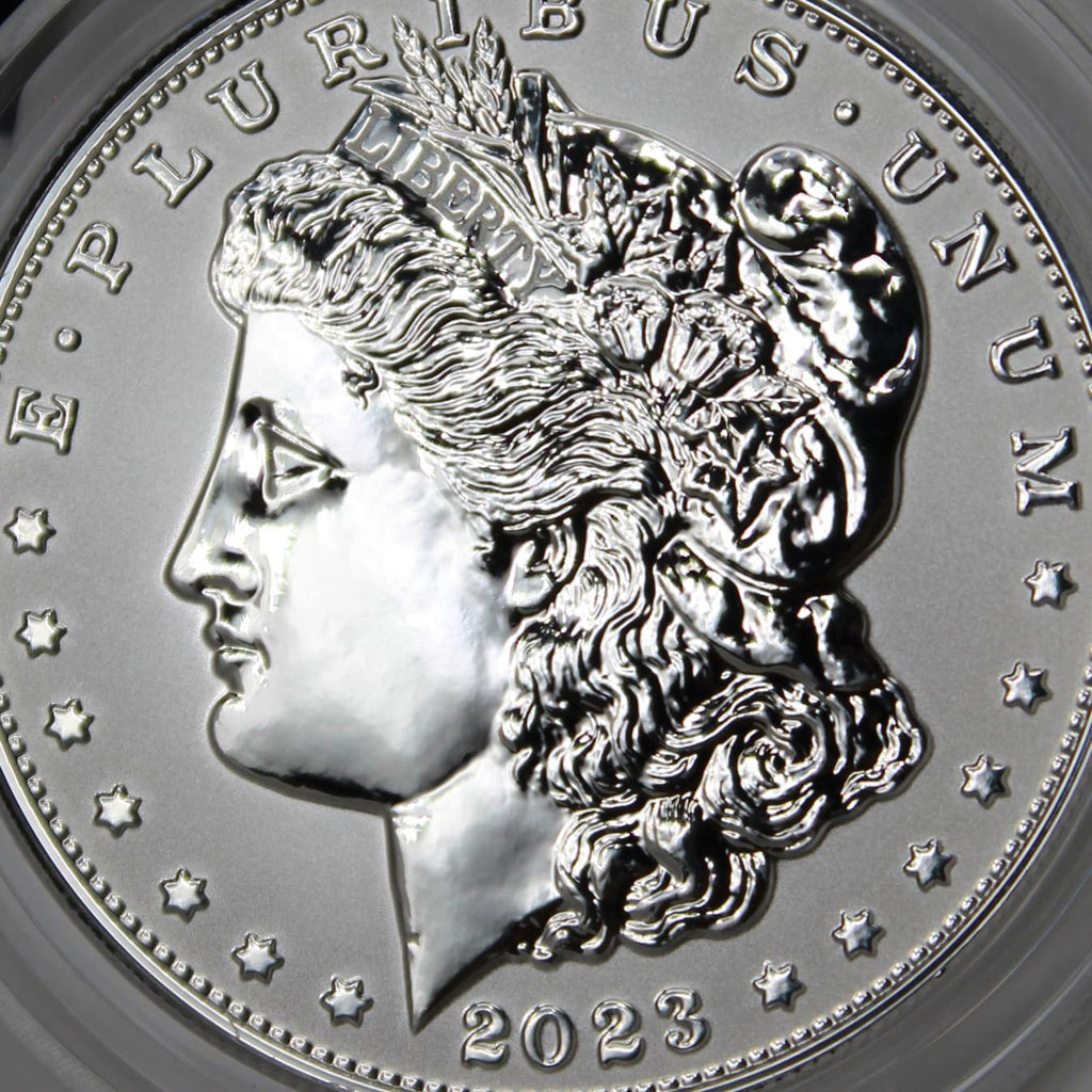 Set of 2 American Proof Silver Morgan & Peace $1 Z157586