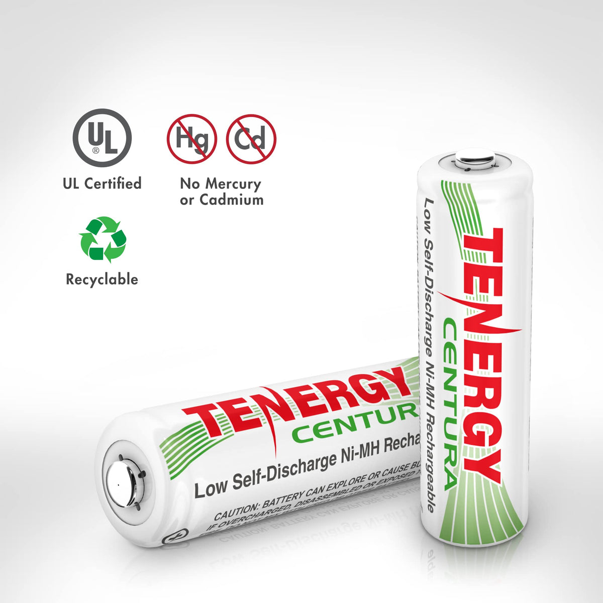 Rechargeable NiMH Battery Assortment Pack, AA AAA C D, 24 Pack E302108