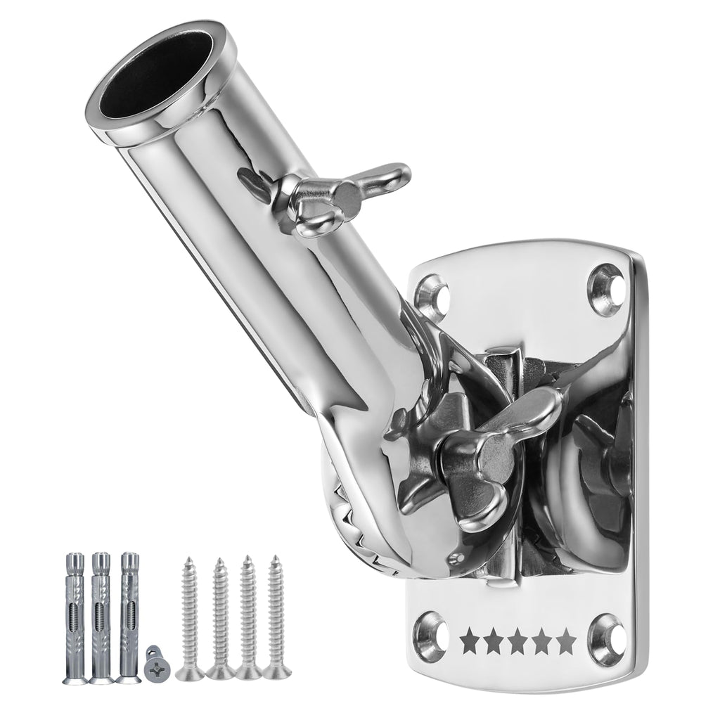 316 Stainless Steel Adjustable Flag Pole Holder Z38442