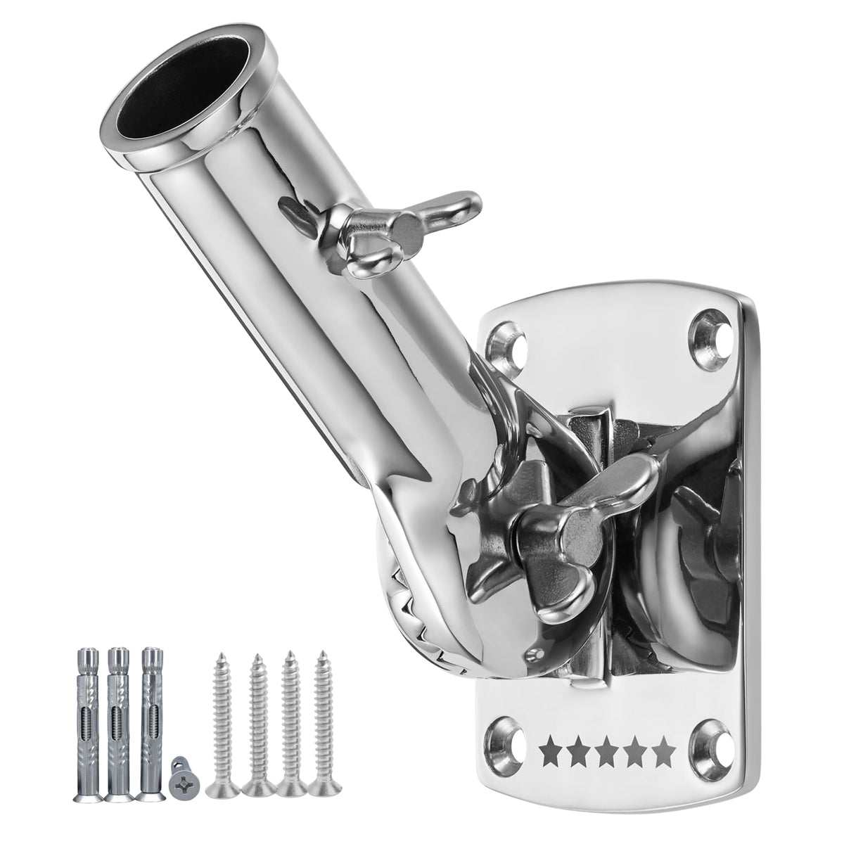 316 Stainless Steel Adjustable Flag Pole Holder Z38442