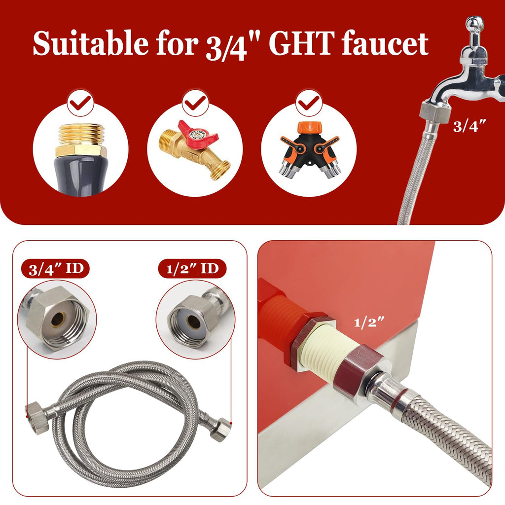 Automatic Stainless Steel Poultry Waterer Dispenser Z30878