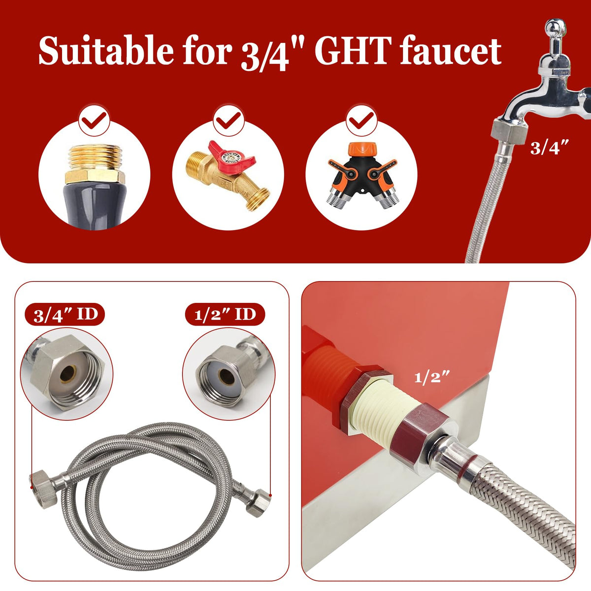 Automatic Stainless Steel Poultry Waterer Dispenser Z30878