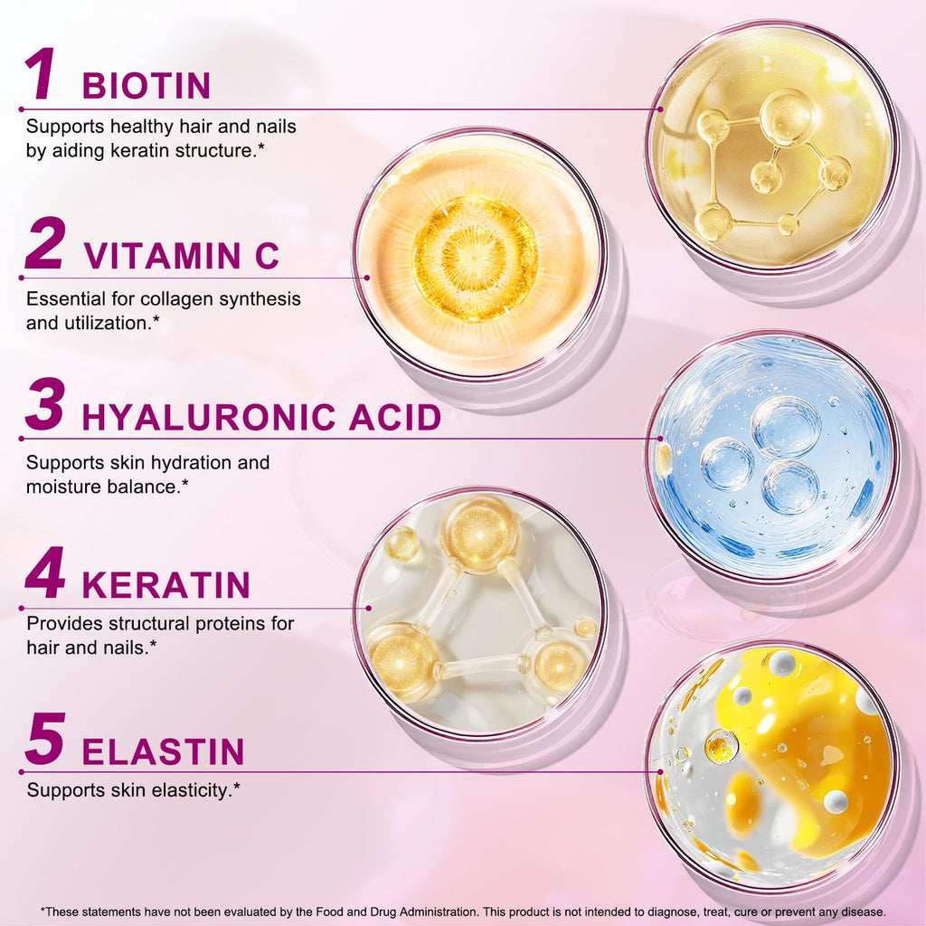 Multi Collagen Peptides Powder Type I II III V X 16oz K264504