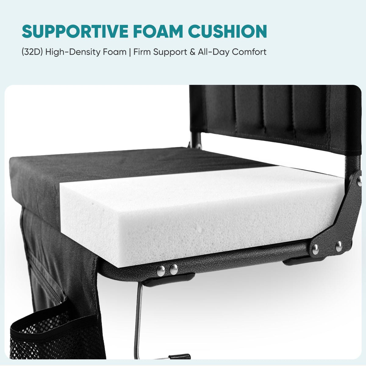 Stadium Seats with Back Support 2-Pack Y84596