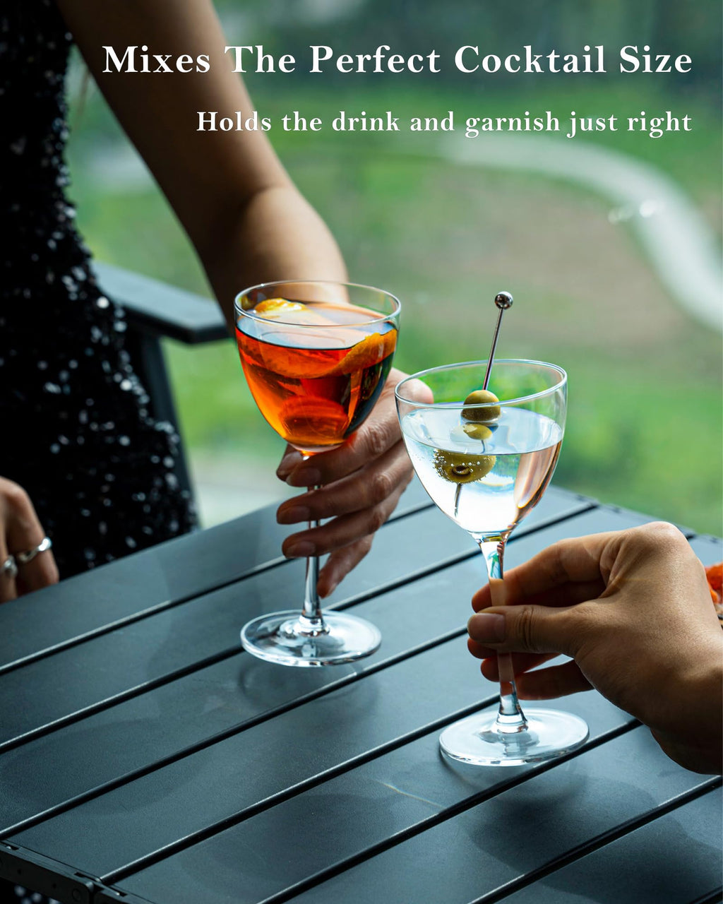 Set of 2 Cocktail Glasses C3188