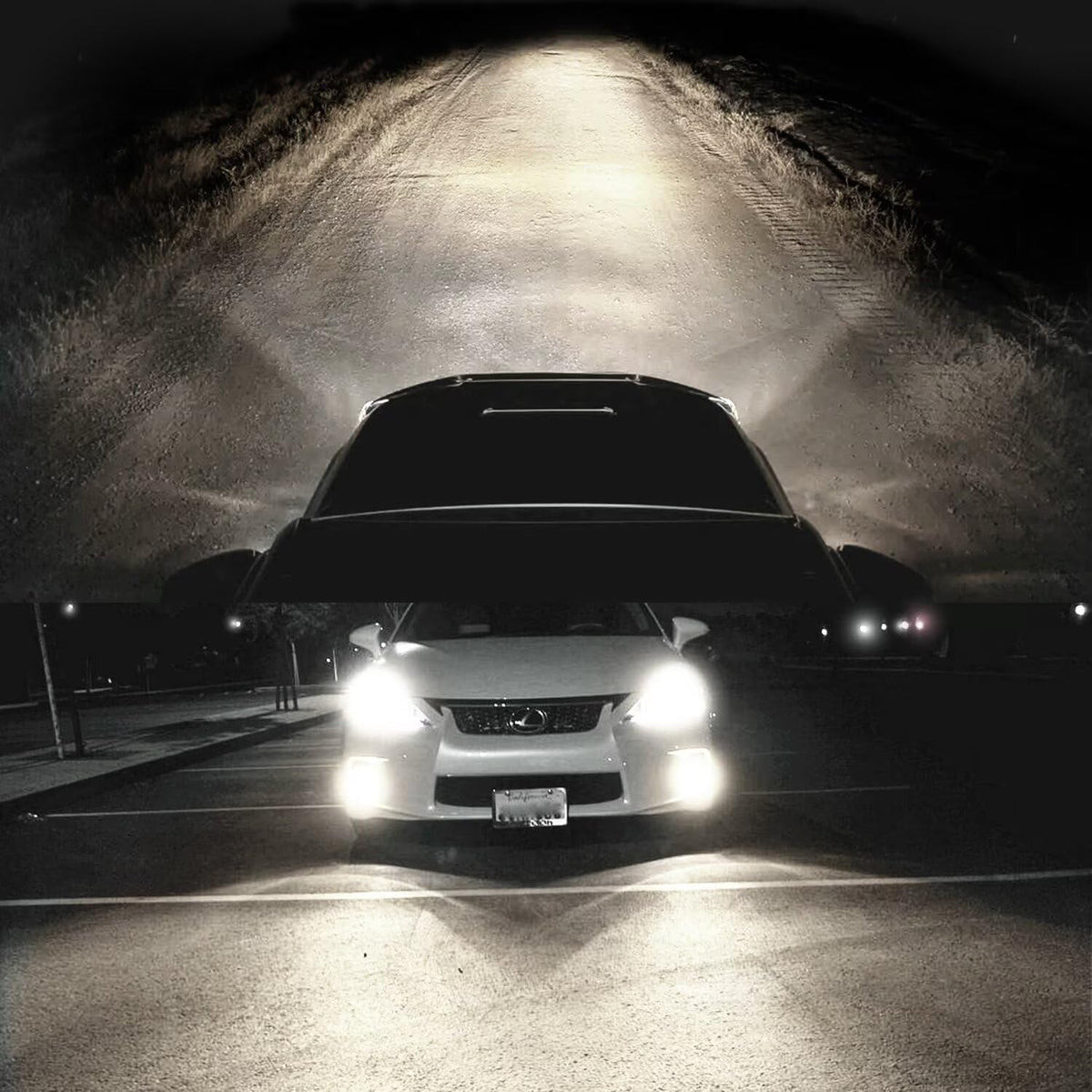 Halogen Headlight Bulbs 9003/H4 6000k White 2 pack M154027