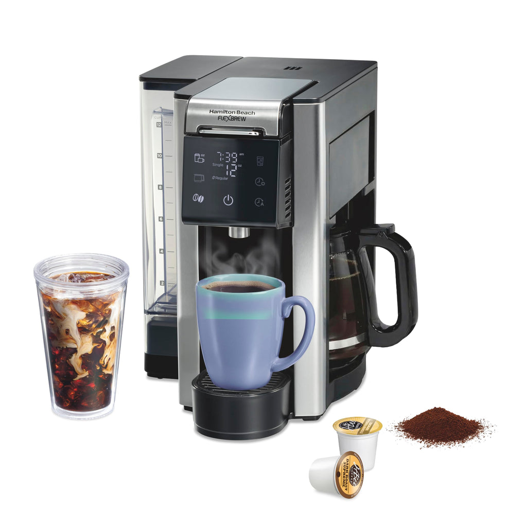 5-in-1 Drip & Single Serve Coffee Maker J82502