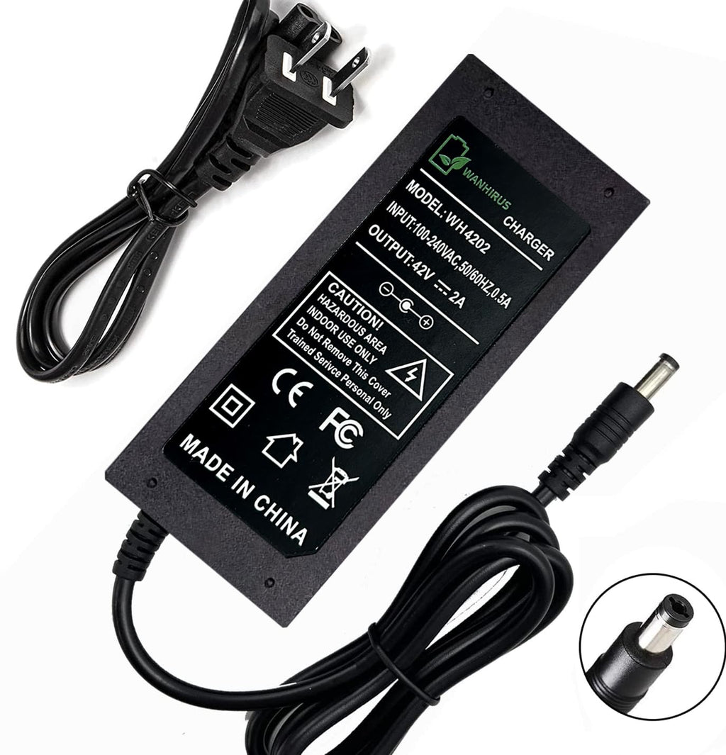 42V 2A Charger for 36V Lithium Battery 5.5mm x 2.5mm K607
