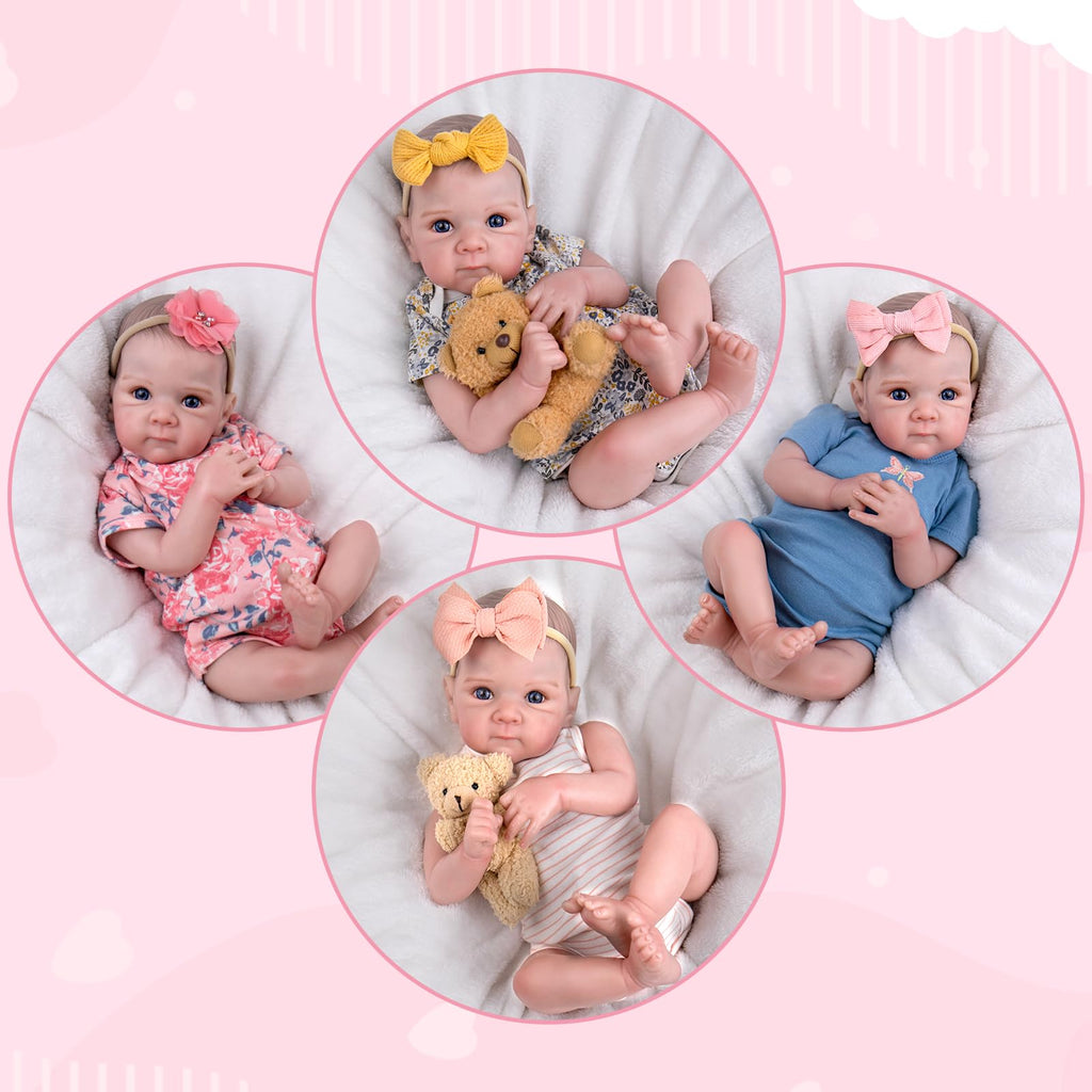 Reborn Baby Dolls with Poseable Limbs K72390