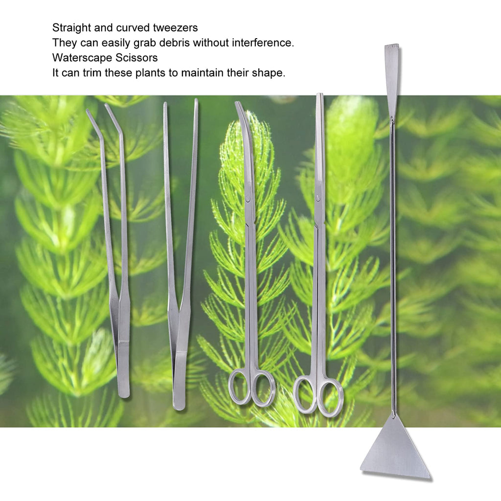 5-in-1 Stainless Steel Aquarium Maintenance Kit G2103