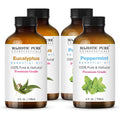 Peppermint and Eucalyptus Essential Oil 4 fl oz Pack of 2 Y4774