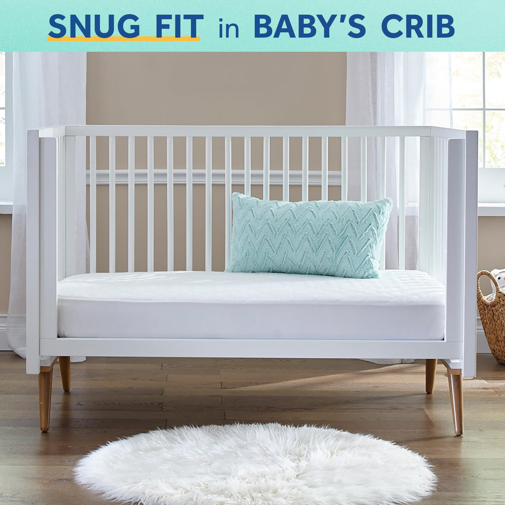 Infant & Toddler Crib Mattress, 204 Coils, Waterproof Breathable U500061