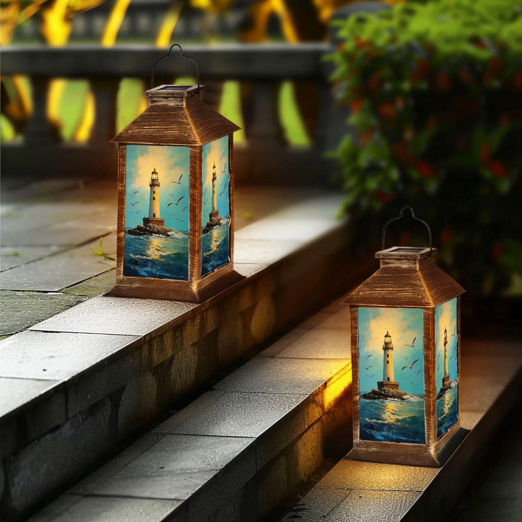 Waterproof Solar Powered Hanging Lantern Q6424