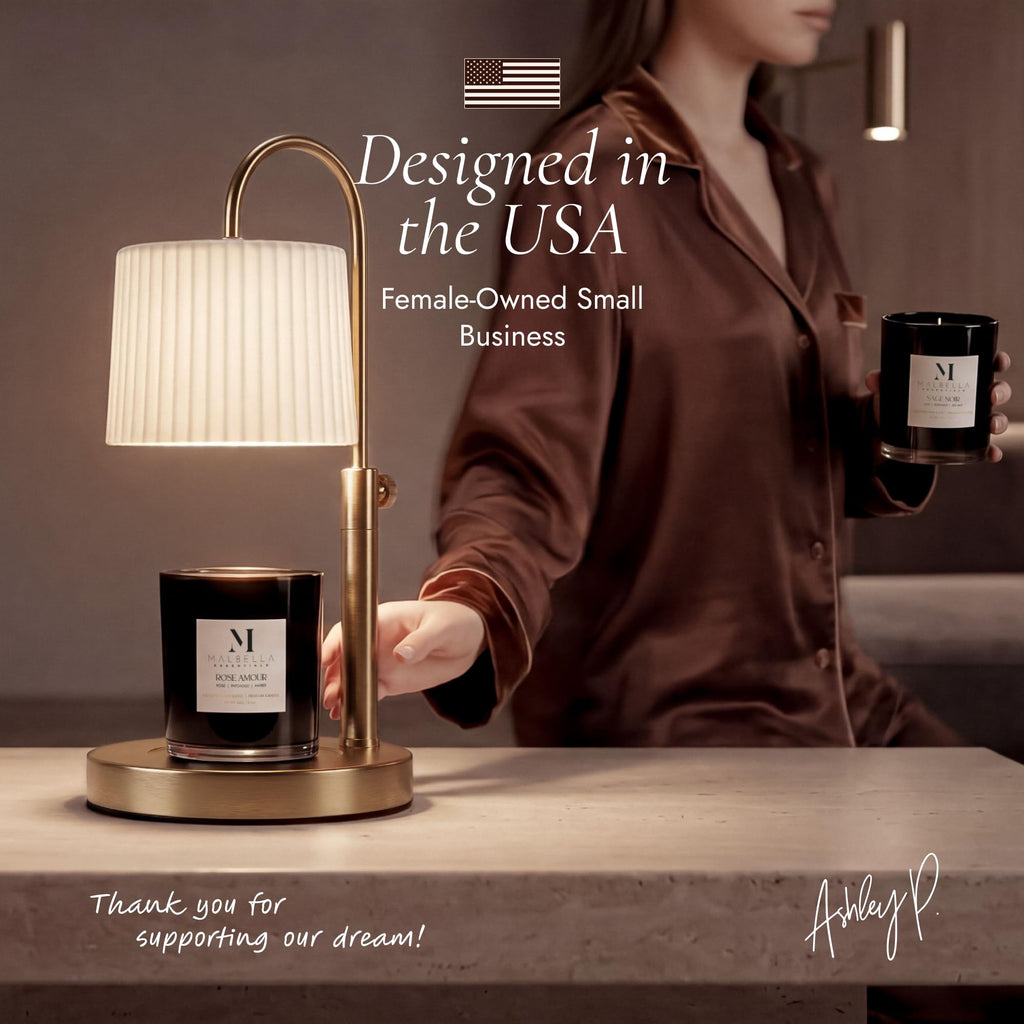 Dimmable Glass Candle Warmer Lamp with Timer O6402