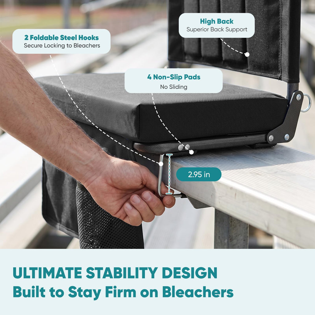 Stadium Seats with Back Support 2-Pack Y84596