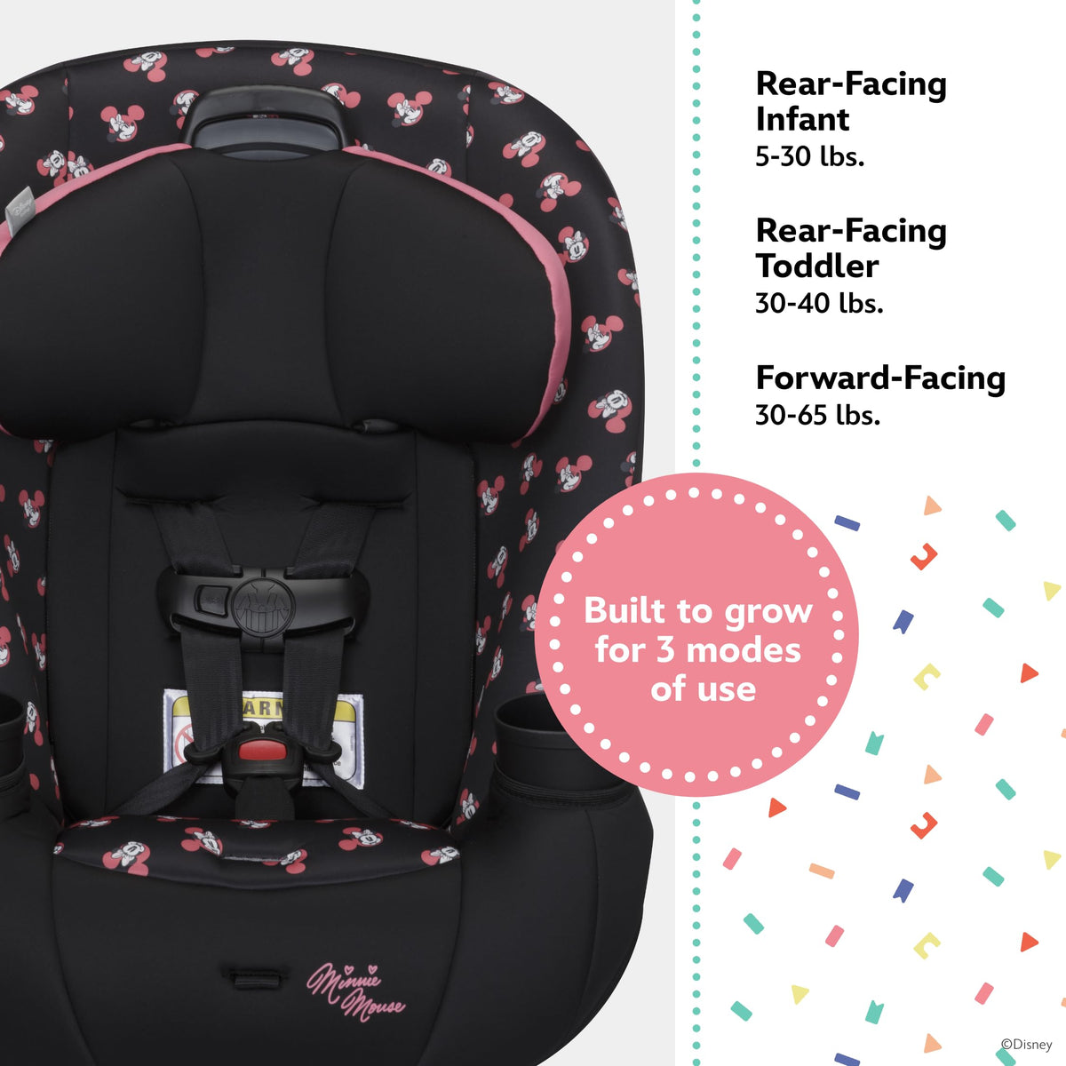3-in-1 Convertible Car Seat T185327