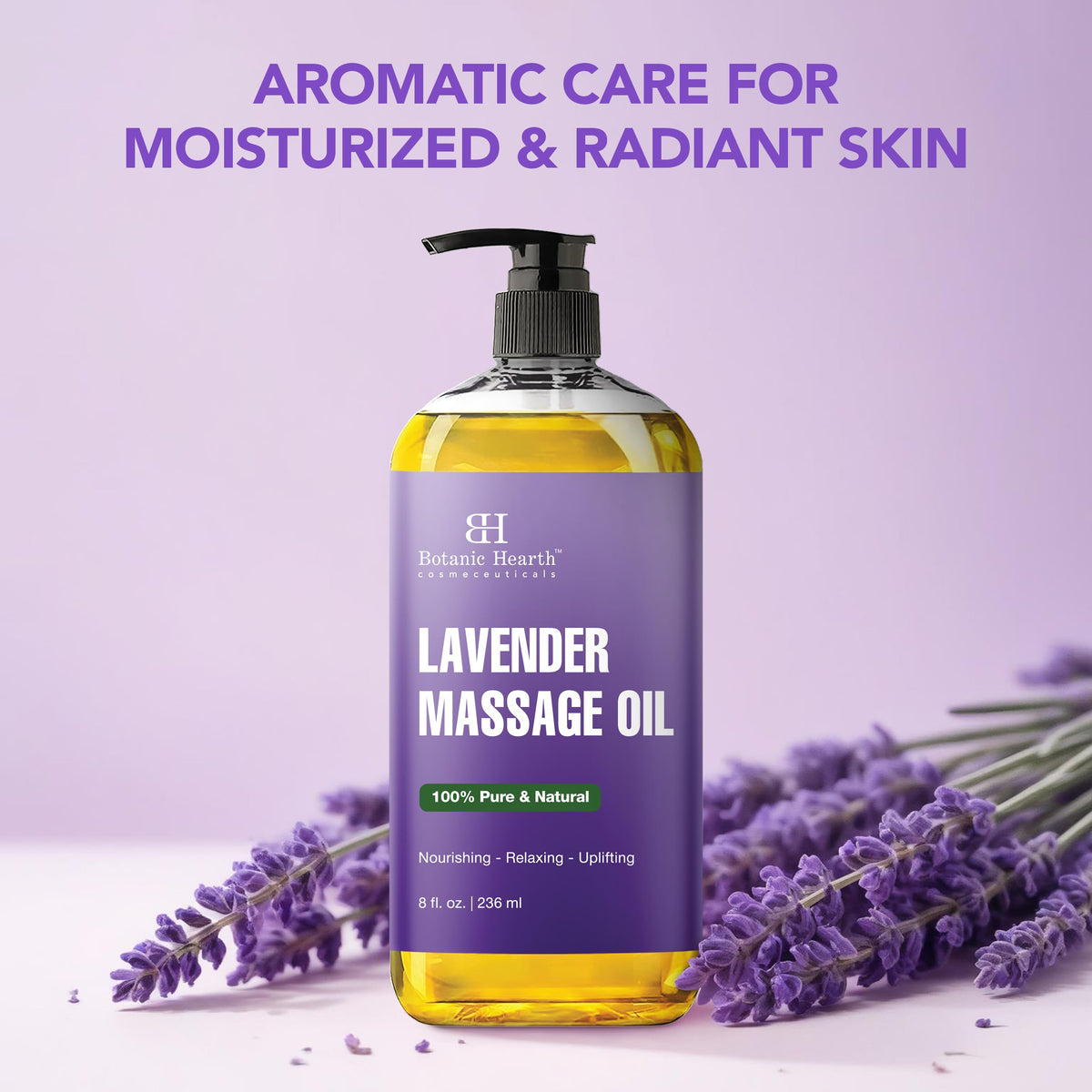 Lavender Massage Oil 8 Fl Oz X597702