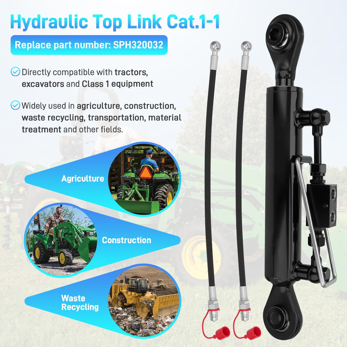 Hydraulic Top Link Cat.1 N6903