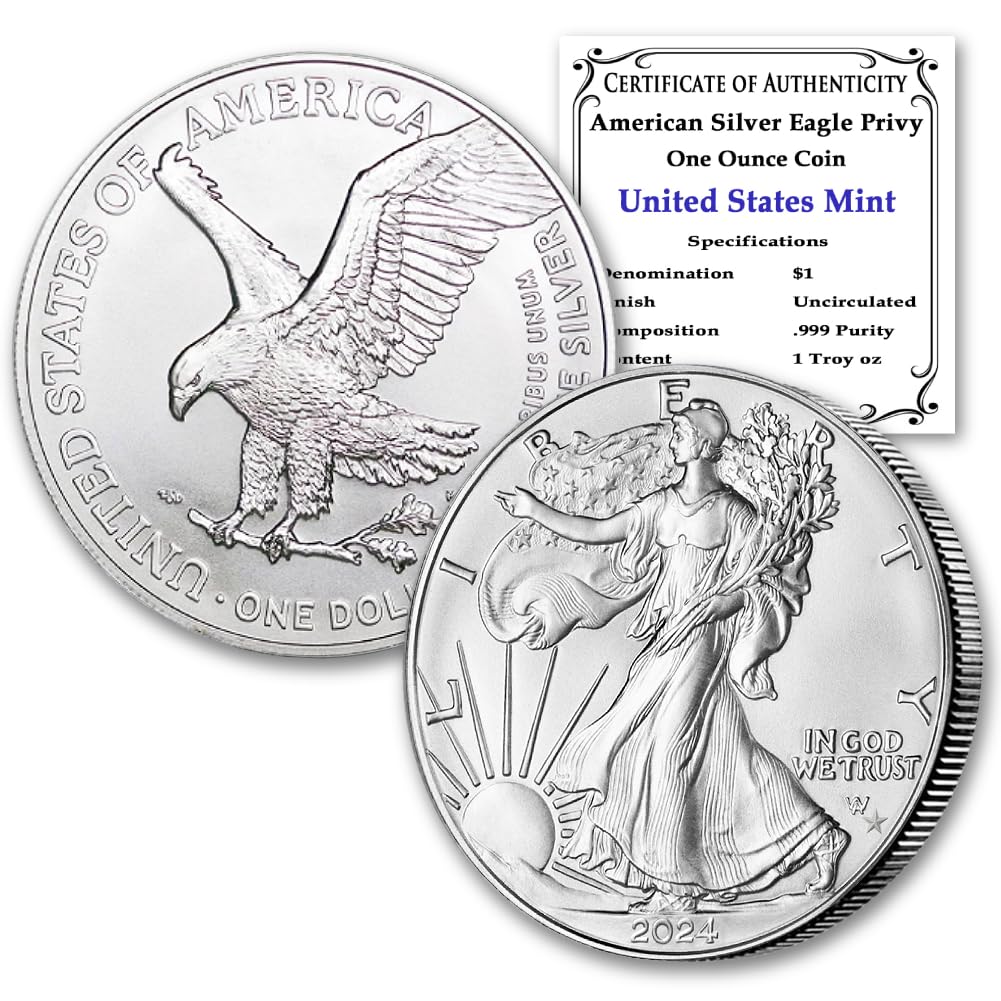 1 oz American Silver Eagle Coin A2162