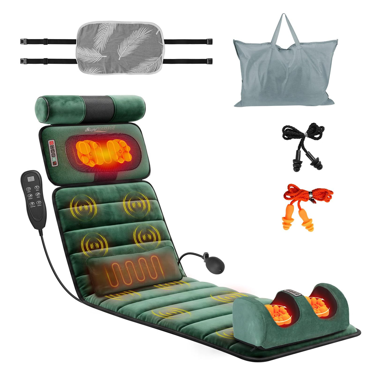 Full Body Massage Mat with Heat & Vibration W632525