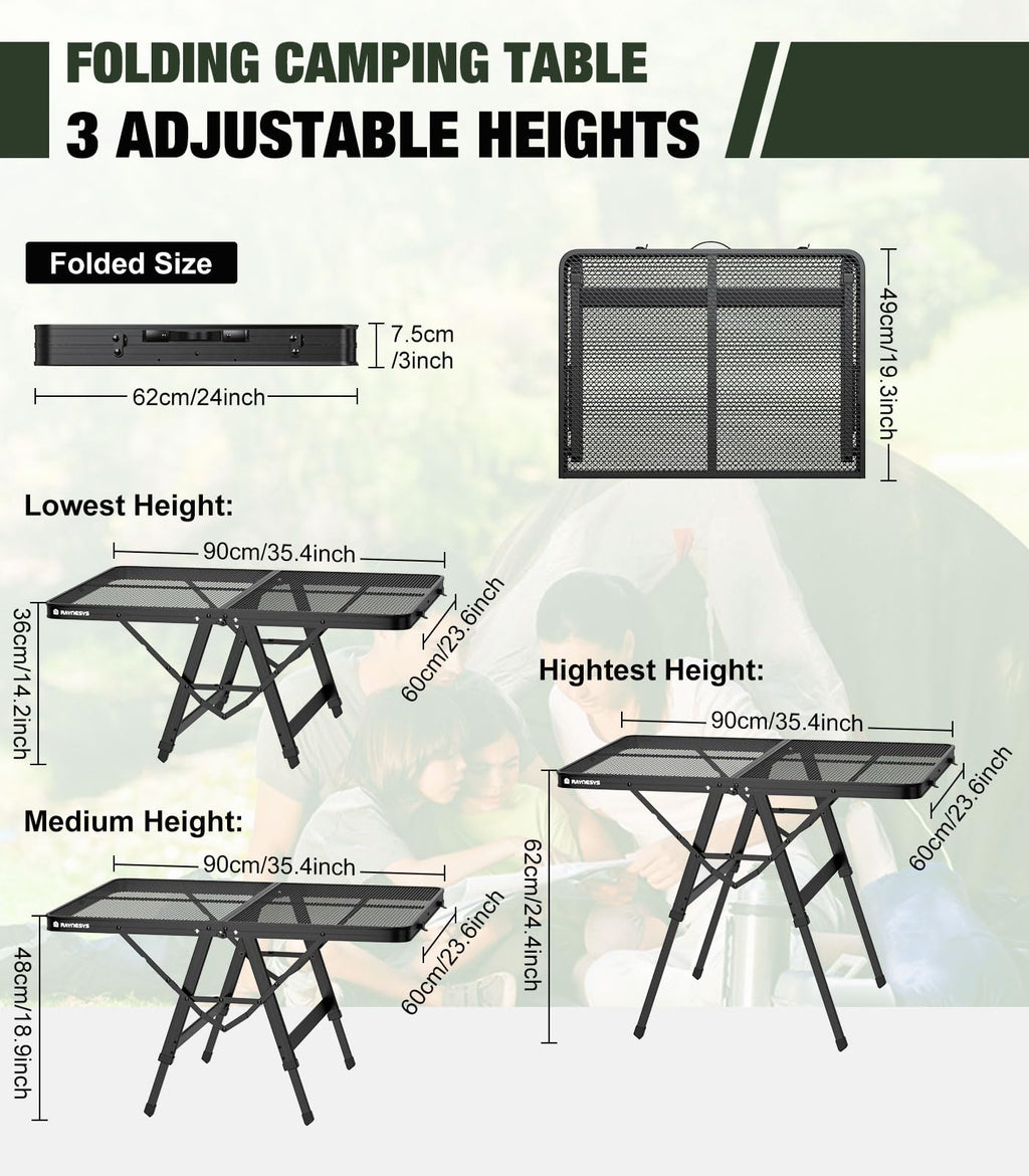 Portable Folding Grill Table N8619