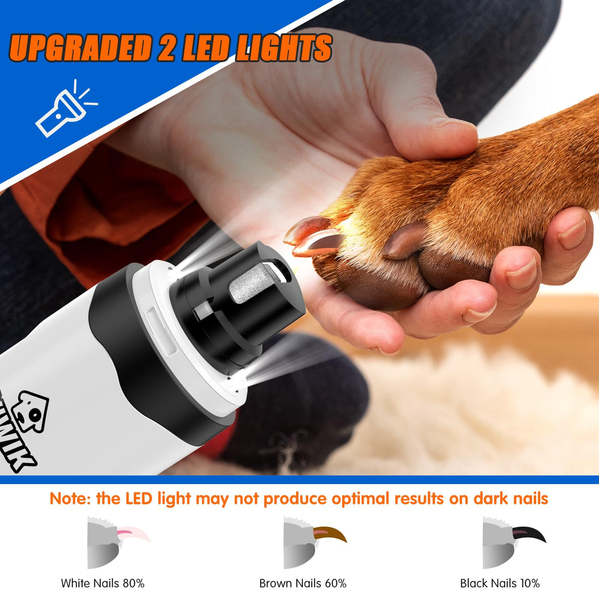 Dog Nail Trimmers with Light X820