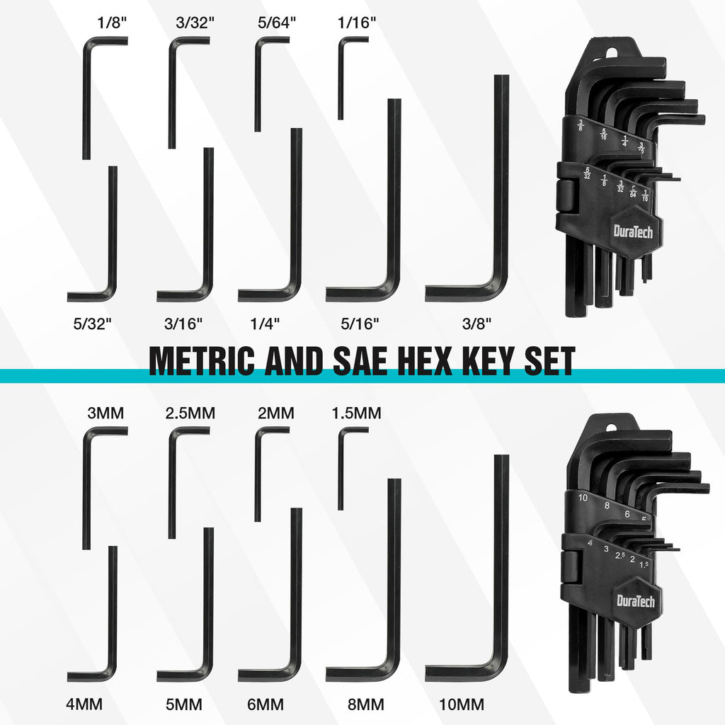 121-Piece Mechanics Tool Kit with Carrying Tool Box Q60679