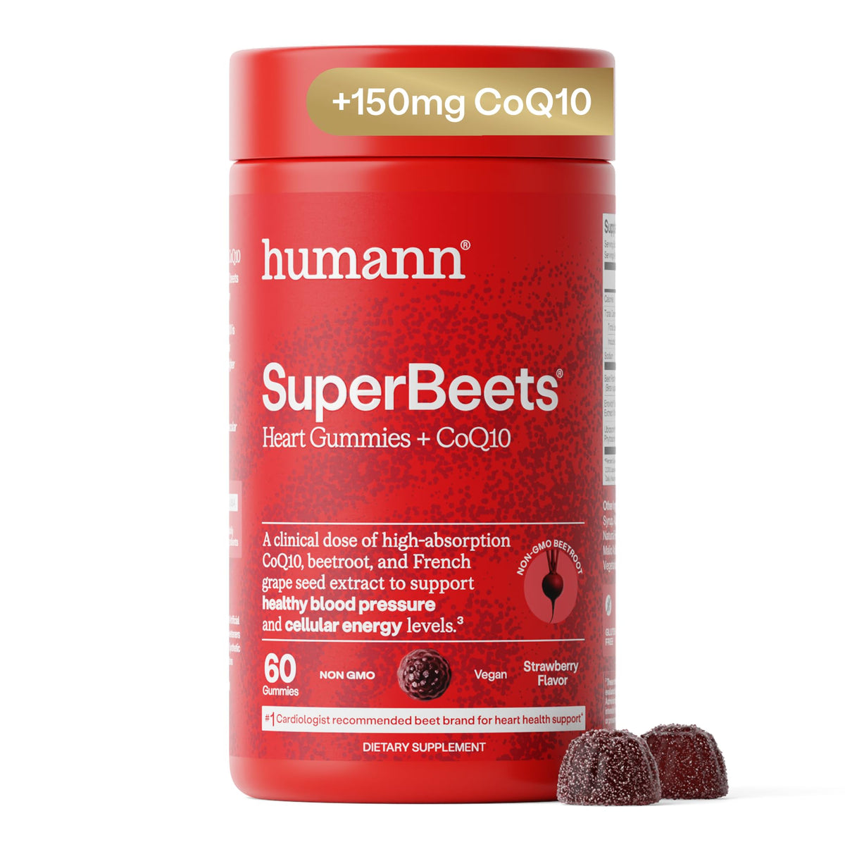 Heart Gummies 150mg CoQ10 60 Ct L401888