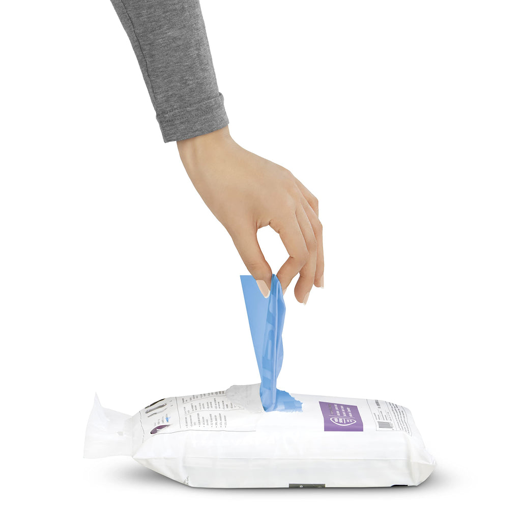 60 Count Drawstring Trash Bags, 20 Liter / 5.3 Gallon Y51743