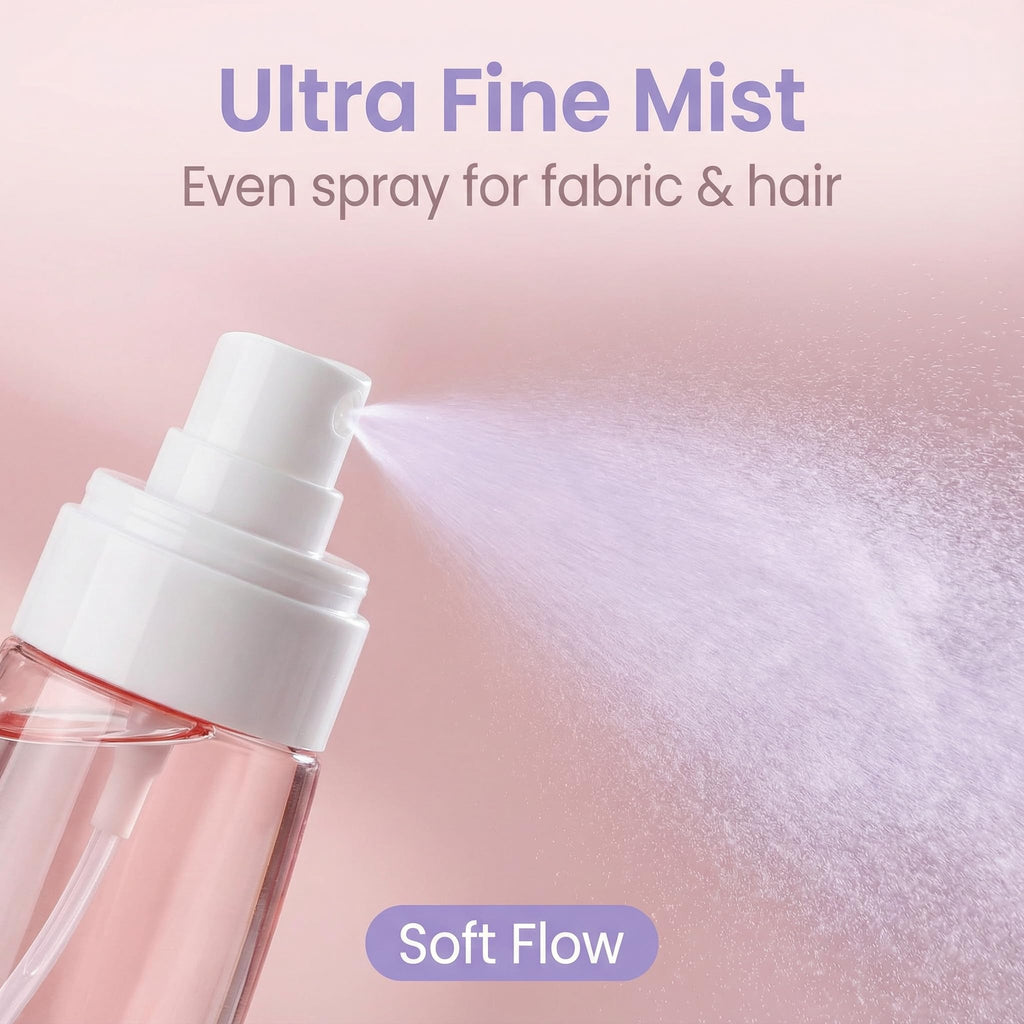 Pink 80ml Refillable Fine Mist Spray Bottle V762
