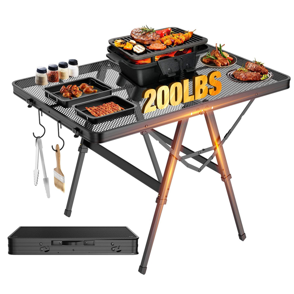 Portable Folding Grill Table N8619