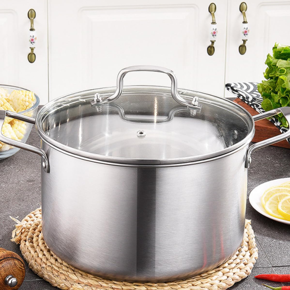 Stainless Steel Stockpot H9134