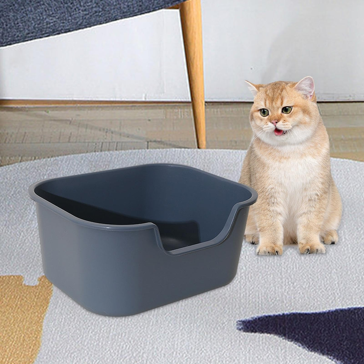 High Sides Sifting Cat Litter Tray A510