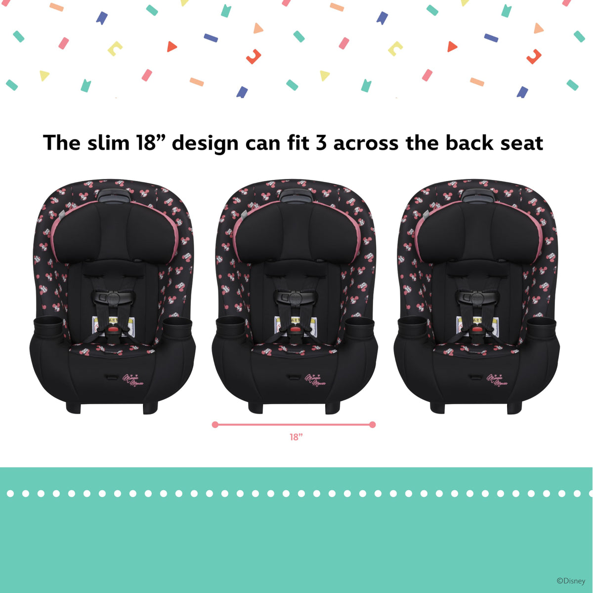 3-in-1 Convertible Car Seat T185327