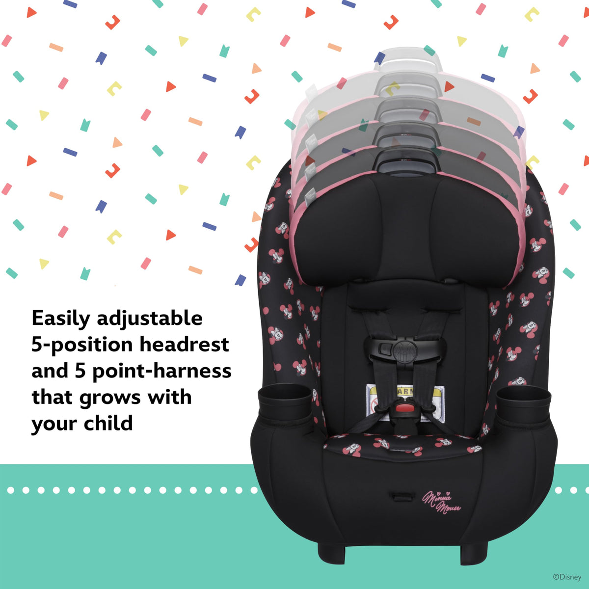 3-in-1 Convertible Car Seat T185327