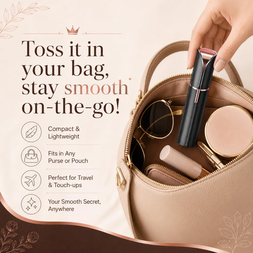 Facial Hair Removal with 2 Replacement Heads T405200
