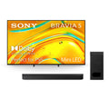 55-Inch 4K Mini LED Smart TV & 3.1.2ch Soundbar with Wireless Subwoofer Bundle Y16943