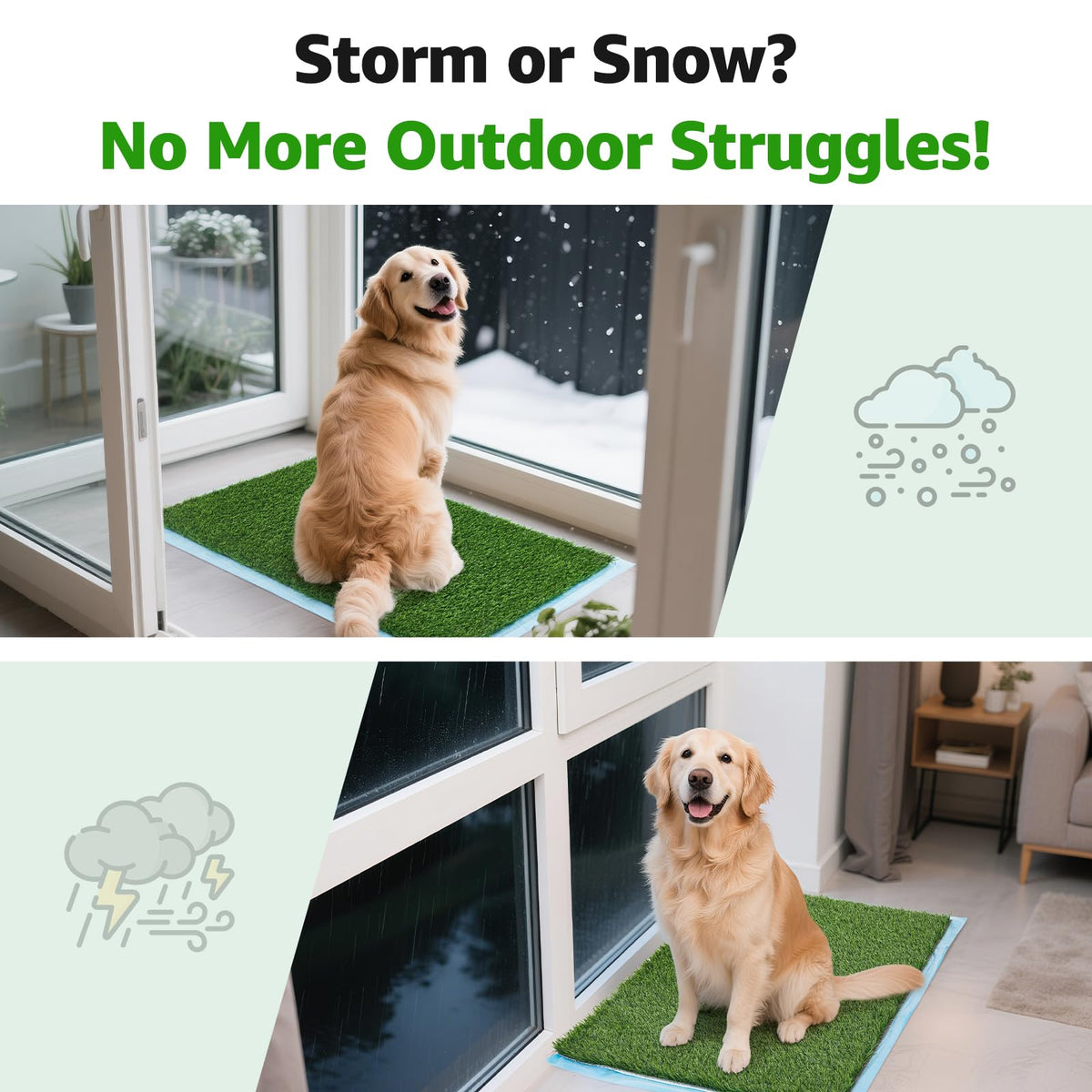 Artificial Grass Pee Pads for Dogs V83147