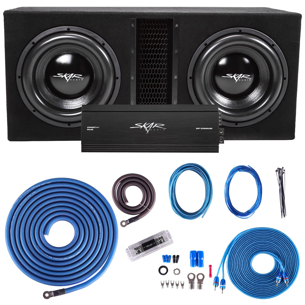 12" 5000 Watt Subwoofer Bass Package with Amplifier S826