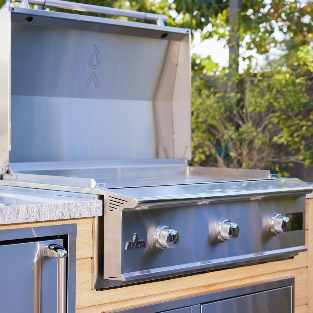 40-Inch Built-In Propane Gas Griddle with Stainless Steel Surface X82674