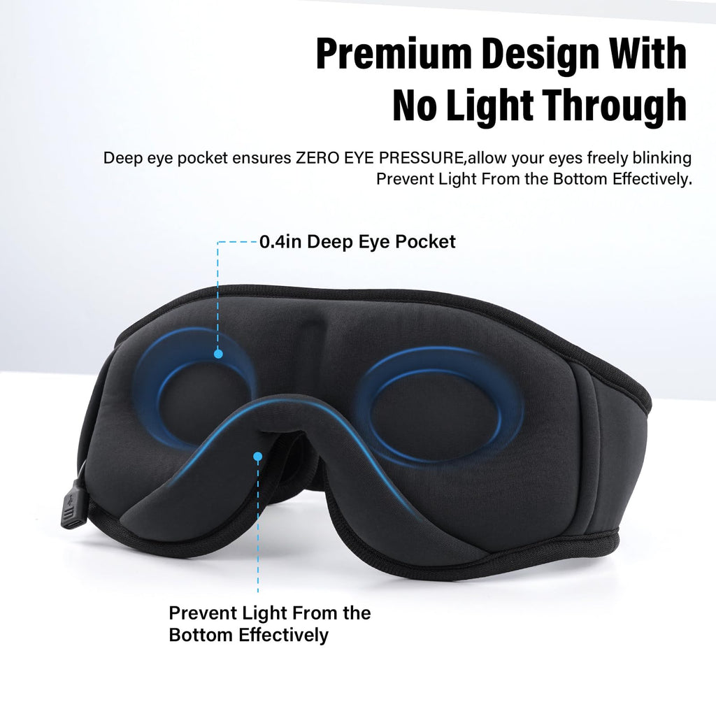Sleep Mask with Bluetooth Headphones K198956