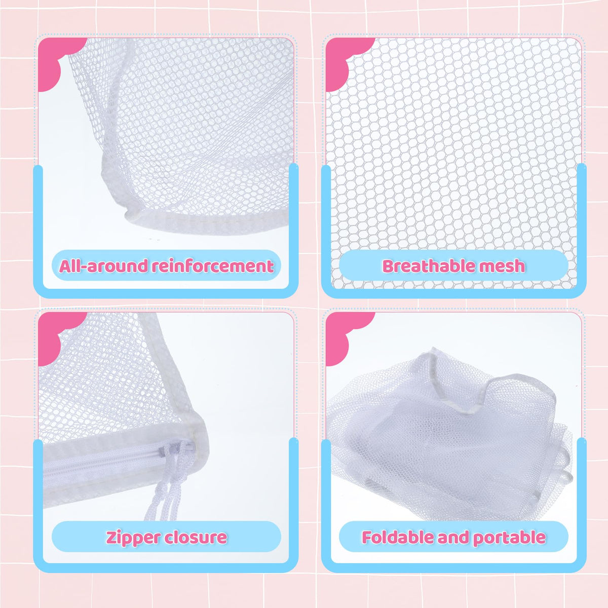 Reusable Storage Mesh Bag A9305