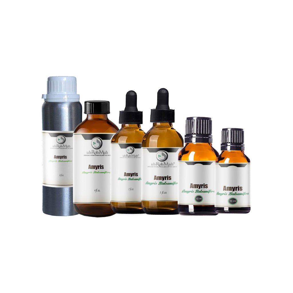 100% Natural Steam-Distilled Amyris Balsamifera Essential Oil 4 fl oz F7375