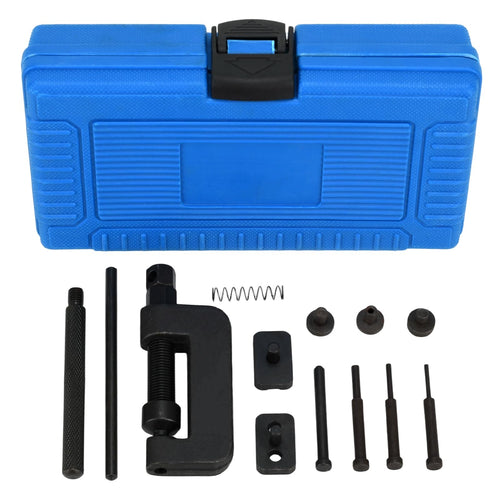 13-Piece Motorcycle Chain Breaker Tool Kit with Carrying Case D75450