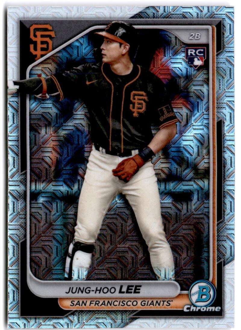 2024 Bowman Chrome Mega Box Mojo Refractor Baseball Trading Card J861790