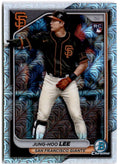 2024 Bowman Chrome Mega Box Mojo Refractor Baseball Trading Card J861790